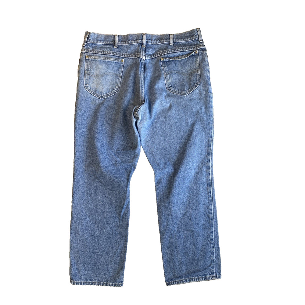 Vintage 90s Lee Genuine Jeans Mens 40x30* Blue Stone Wash Normcore Denim Pants